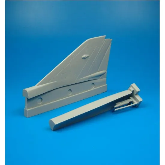 Quickboost 48035 1/48 Mig-21mf Vertical Tail Area For Academy Accessories Kit