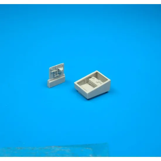 Quickboost 48037 1/48 Hs 129b-2 Radio Equipment For Hasegawa Accessories Kit