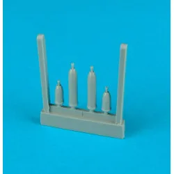 Quickboost 48065 1/48 Spitfire F Mk. 24 Cannon Barels For Airfix Accessories Kit