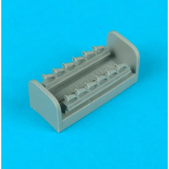 Quickboost 48069 1/48 Hawker Tempest Exhaust For Eduard Accessories Kit