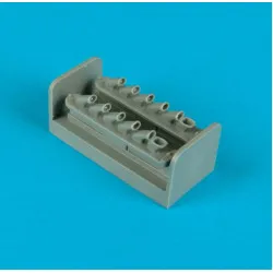 Quickboost 48079 1/48 Il-2 Exhaust For Accurate Min Accessories For Aircraft