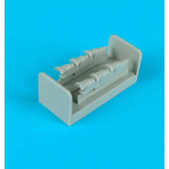 Quickboost 48082 1/48 Spitfire Mk. V Exhaust For Tamiya Accessories For Aircraft