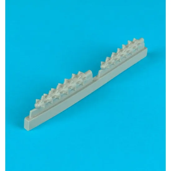 Quickboost 48083 1/48 Bristol Beaufighter Porcupine Exhaust Ii For Tamiya