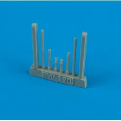 Quickboost 48109 1/48 Fw 190a-8 Gun Barrels For Tamiya Accessories For Aircraft