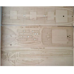 Orel 361/3 1/100 Bertha L. Downs Decks Laser Cutting
