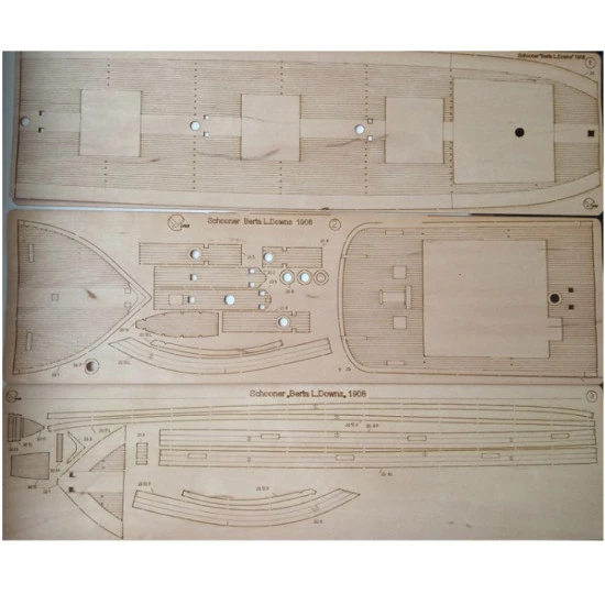 Orel 361/3 1/100 Bertha L. Downs Decks Laser Cutting