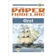 Orel 360/4 1/200 Brig Orel Sails Paper Modeling Accessories To Models