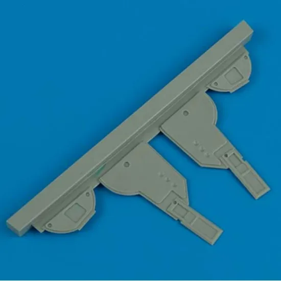 Quickboost 48311 1/48 Kawasaki Ki 61-i Undercarriage Covers For Hasegawa