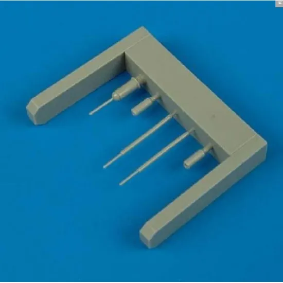 Quickboost 48341 1/48 Mc.200 Saetta Pitote Tubes And Antennas For Italeri