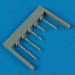 Quickboost 48361 1/48 P-38 Lightning Gun Barrels For Hasegawa Accessories Kit