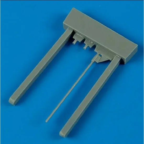 Quickboost 48413 1/48 Lavochkin La-5 Gun Barrels And Pitot Tube For Zvezda
