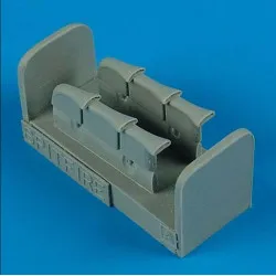 Quickboost 48419 1/48 Spitfire Mk.i/La/Lla Exhaust Fishtail For Airfix