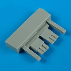 Quickboost 48437 1/48 F8f-2 Bearcat Exhaust For Hobby Boss Accessories Kit