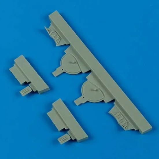 Quickboost 48451 1/48 A6m5 Zero Undercarriage Covers For Hasegawa