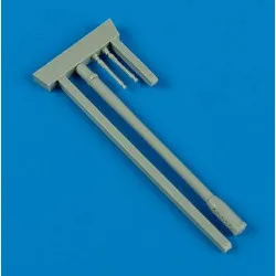 Quickboost 48518 1/48 Me 410b-2/U4 Gun Barrels For Meng Accessories Kit