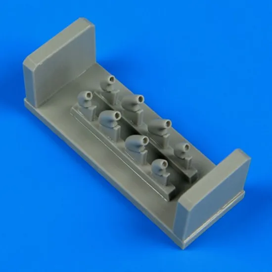 Quickboost 48552 1/48 Yak-1/1b Exhaust Accessories For Aircraft