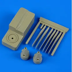 Quickboost 48584 1/48 Ov-1 Mohawk Propellers W/Tool For Roden Accessories Kit