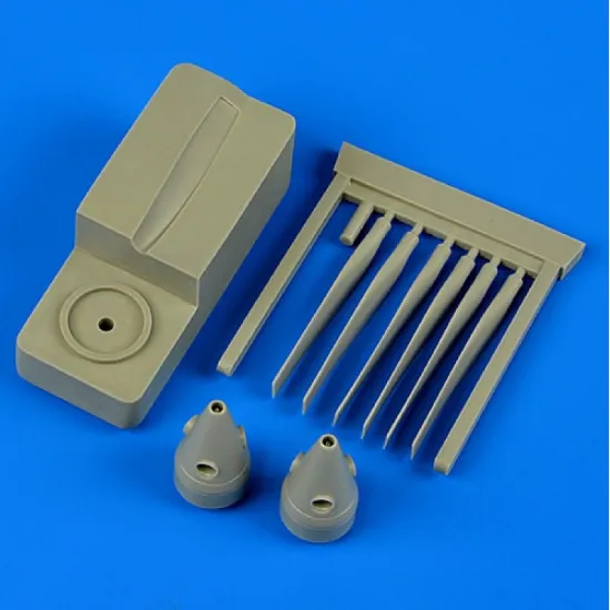 Quickboost 48584 1/48 Ov-1 Mohawk Propellers W/Tool For Roden Accessories Kit