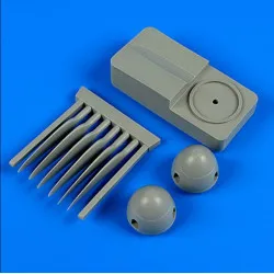 Quickboost 48589 1/48 Me 410 Propeller W/Tool For Meng Accessories Kit