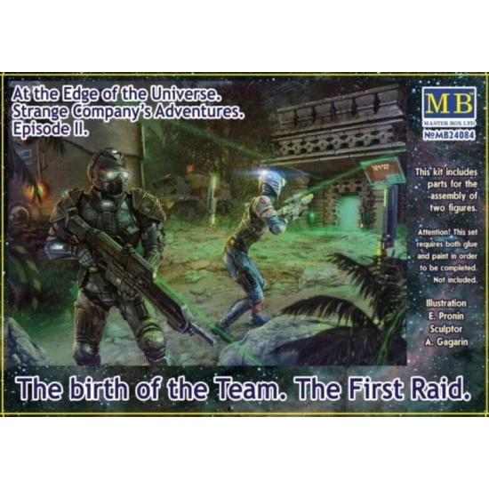 Master Box 24084 1/24 At The Edge Of The Universe. Strange Companys Adventures. Episode Ii. The Birth Of The Team. The First Raid