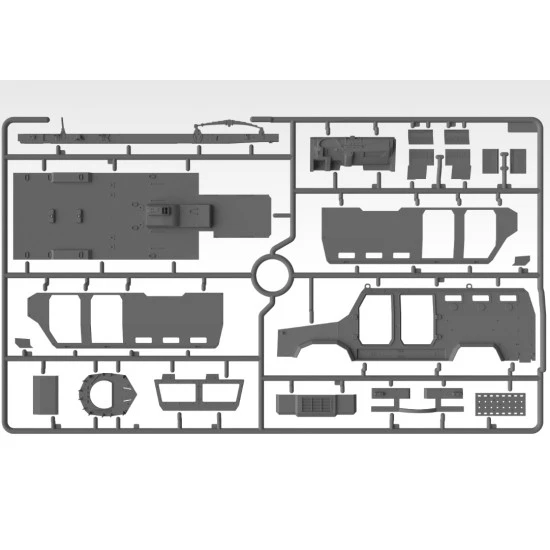 Icm 35015 1/35 Kozak 2 Ukrainian National Guard Plastic Model
