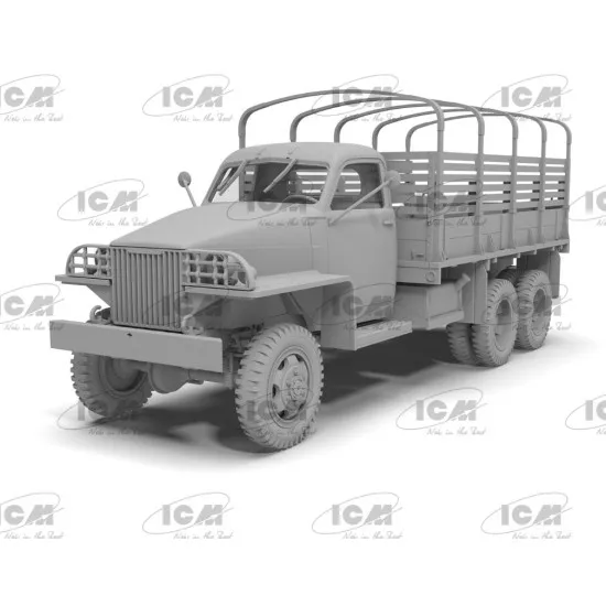 Icm 35490 1/35 Studebaker Us6 U3 Us Military Truck