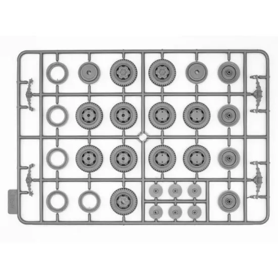 Icm 35490 1/35 Studebaker Us6 U3 Us Military Truck