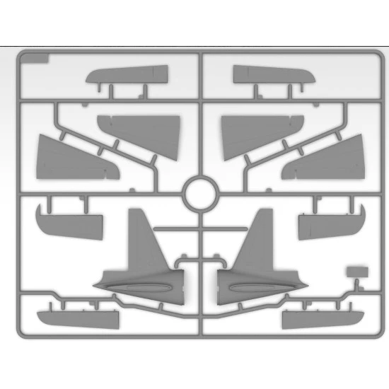 Icm 48196 1/48 Ki21ia Sally Japanese Heavy Bomber Plastic Model Kit