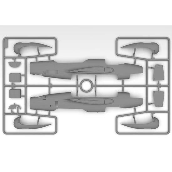 Icm 48196 1/48 Ki21ia Sally Japanese Heavy Bomber Plastic Model Kit