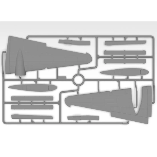 Icm 48196 1/48 Ki21ia Sally Japanese Heavy Bomber Plastic Model Kit