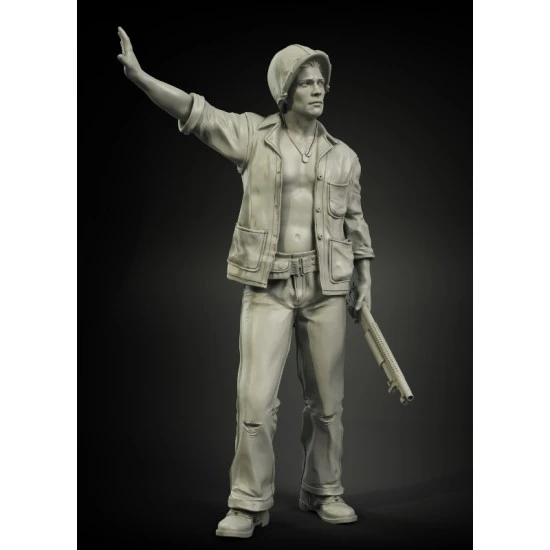 Panzer Art Fi35-013 1/35 Us Army Pto Tanker With Trench Gun Resin Model Kit