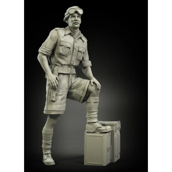 Panzer Art Fi35-024 1/35 British Rac Officer North Africa No.1 Resin Model Kit