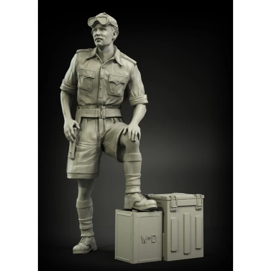 Panzer Art Fi35-024 1/35 British Rac Officer North Africa No.1 Resin Model Kit
