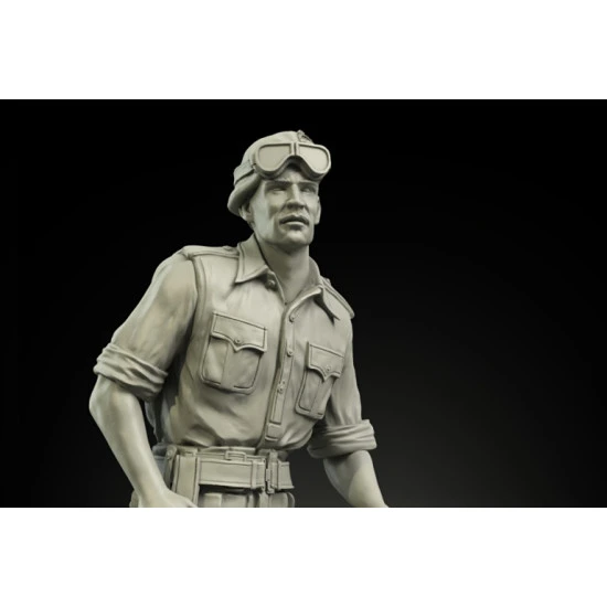 Panzer Art Fi35-024 1/35 British Rac Officer North Africa No.1 Resin Model Kit