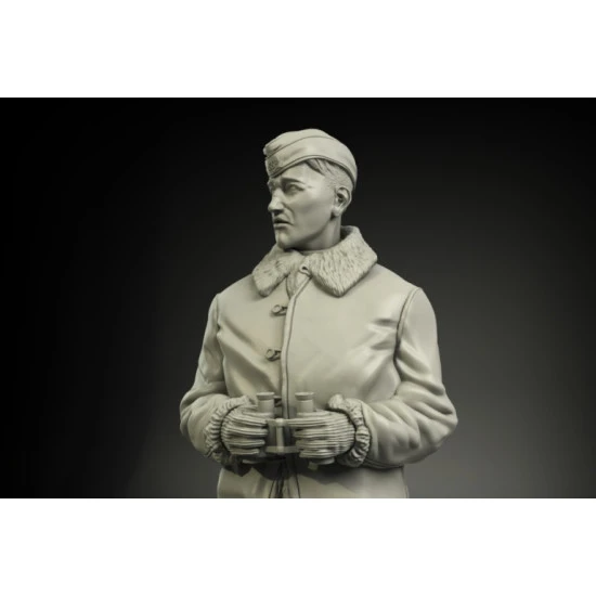 Panzer Art Fi35-027 1/35 Waffen-ss Tank Officer Winter Wear No.1 Resin Model Kit