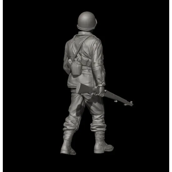 Panzer Art Fi35-093 1/35 Us Soldier In M43 Uniform No.1 Resin Model Kit Panzer Art Fi35-093 1/35 Us Soldier In M43 Uniform No.1 Resin Model Kit