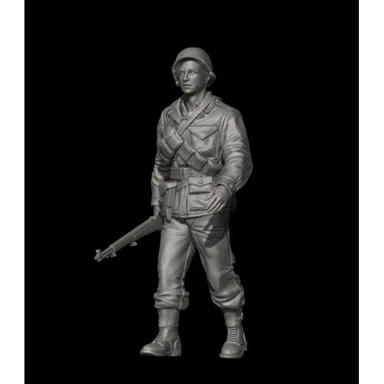 Panzer Art Fi35-093 1/35 Us Soldier In M43 Uniform No.1 Resin Model Kit Panzer Art Fi35-093 1/35 Us Soldier In M43 Uniform No.1 Resin Model Kit