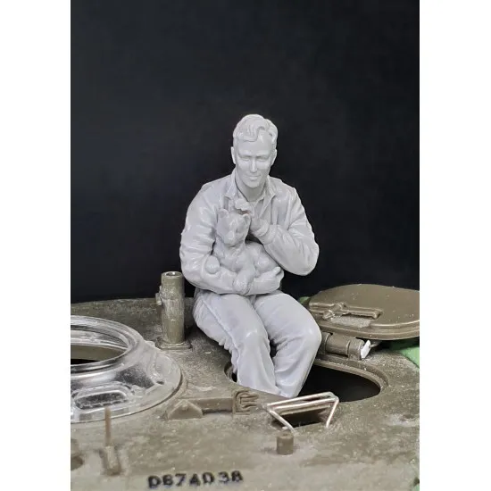 Panzer Art Fi35-148 1/35 Easy Rider Sherman Tank Loader Resin Model Kit