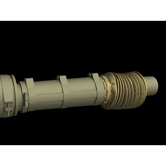 Panzer Art Gb35-002 1/35 M68 Gun Barrel For Idf Magach Mbt Accessories Kit