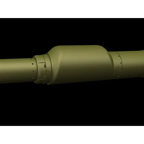 Panzer Art Gb35-004 1/35 Rh-m 120 Gun Barrel For Leopard 2a4 Mbt Accessories Kit