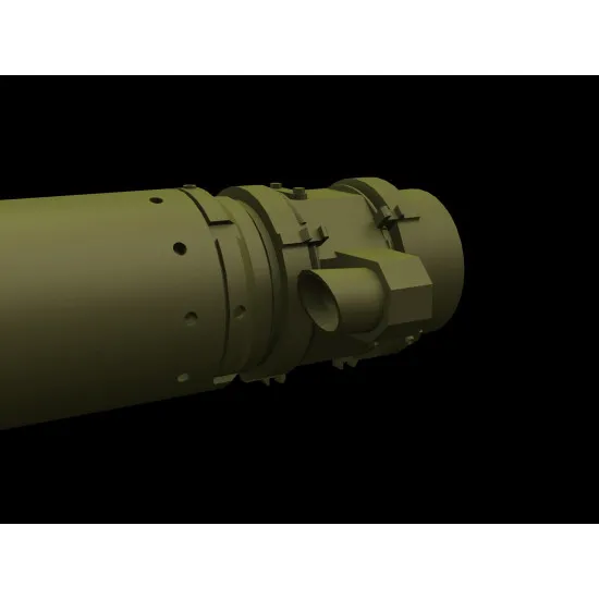 Panzer Art Gb35-004 1/35 Rh-m 120 Gun Barrel For Leopard 2a4 Mbt Accessories Kit