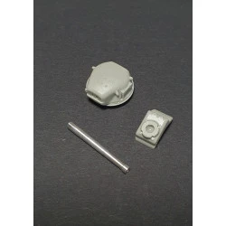 Panzer Art Gb35-037 1/35 Somua 35 Mantlet With Puteaux S35 Gun Accessories Kit