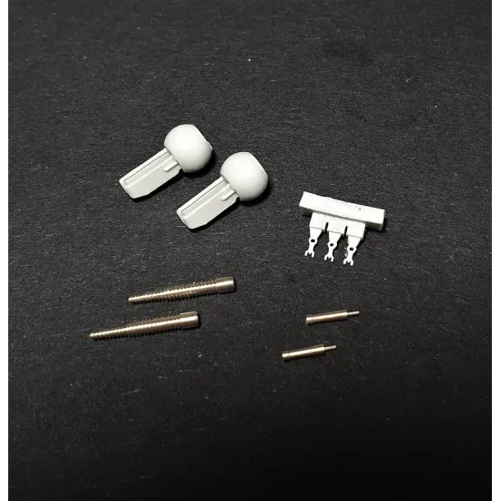 Panzer Art Gb35-045 1/35 Pz.kpfw 35 And 38 T Mantlet With Zb37 Machine Guns 2pcs