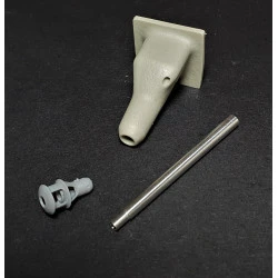 Panzer Art Gb35-070 1/35 Stug Iiig Topfblende Mg Mantlet With Kwk40 Gun Final Muzzle Brake