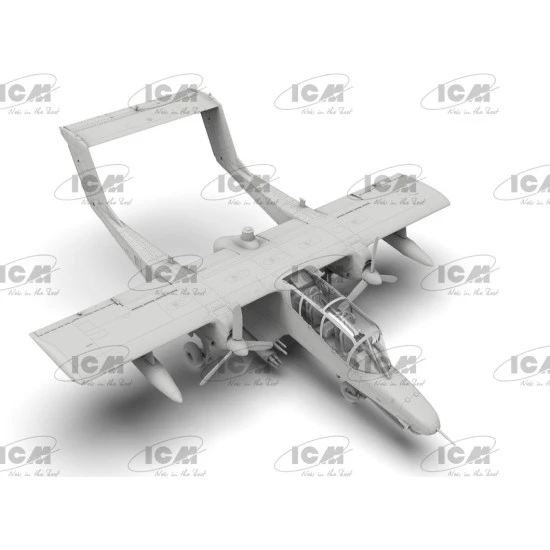 Icm 72186 1/72 Ov 10d Bronco Us Attack And Observation Aircraft Plastic Model Kit