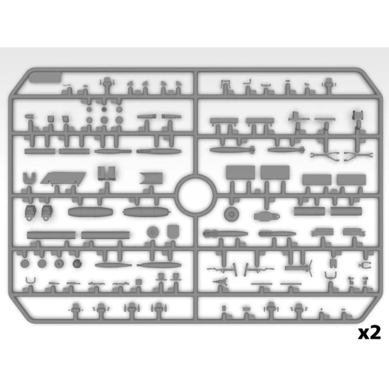Icm 72186 1/72 Ov 10d Bronco Us Attack And Observation Aircraft Plastic Model Kit