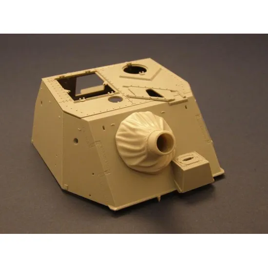 Panzer Art Re35-023 1/35 Sturmpanzer Iv Mantlet With Canvas Cover Accessories