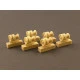 Panzer Art Re35-034 1/35 Burn Out Return Rollers For Kvi/Ii Tanks Accessories