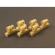 Panzer Art Re35-034 1/35 Burn Out Return Rollers For Kvi/Ii Tanks Accessories