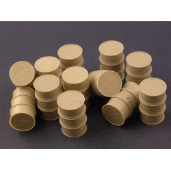 Panzer Art Re35-035 1/35 Ww Ii Italian Fuel Drums 200l Accessories For Diorama